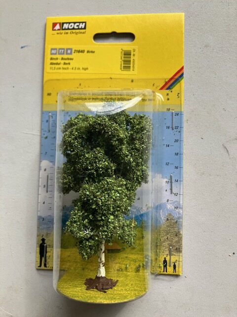 NOCH 21640 Birke træ 11,5 cm høj NYT