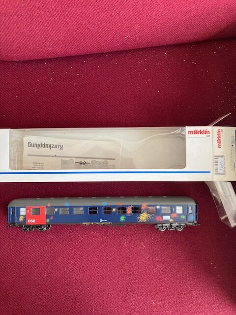 Märklin 4269 DSB BCM Fyrværkerivogn H0 Let Brugt