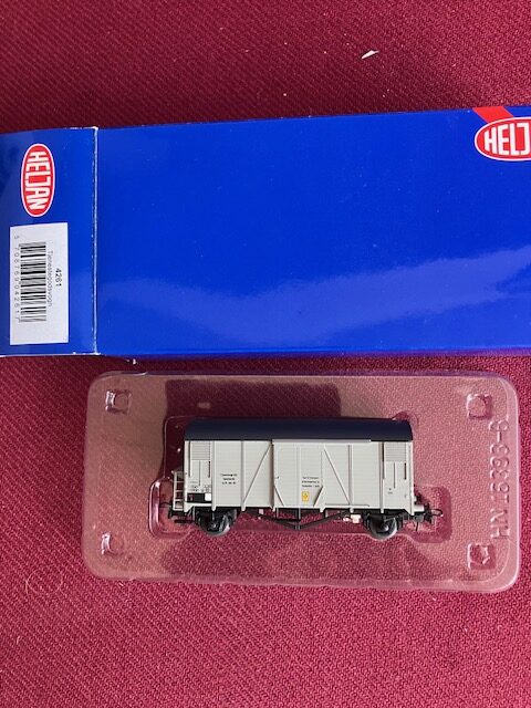 Heljan 4261 DSB Tjenestegodsvogn  H0 Som Ny fra Samling.