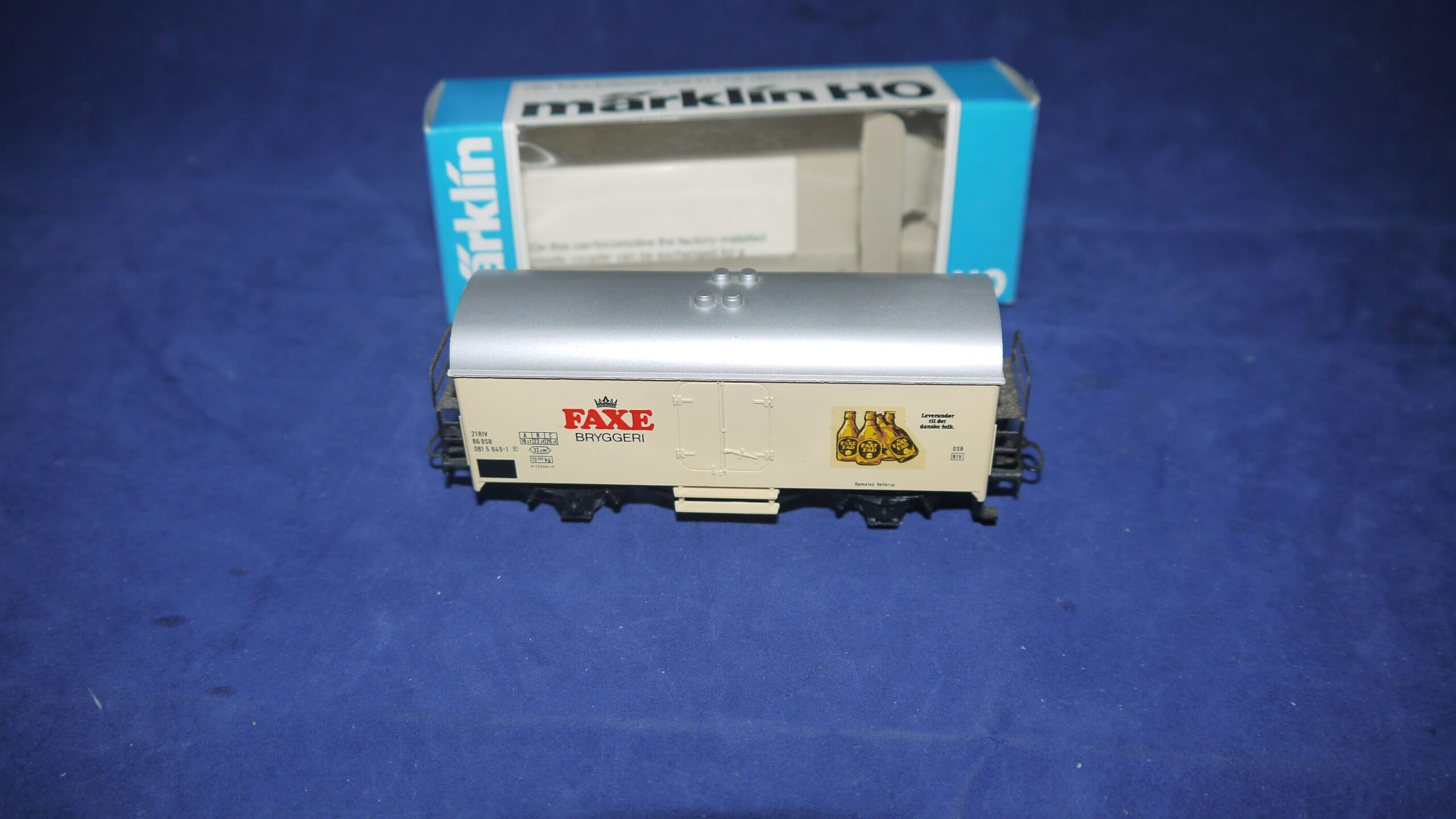 Märklin 4565 Faxe Fad DSB  lidt falmet. H0 AC
