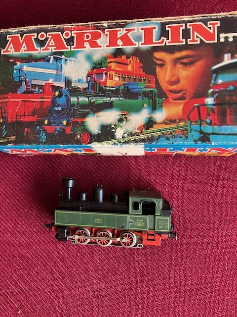 Märklin 3087 Damp KLVM Analog  Brugt. H0 .