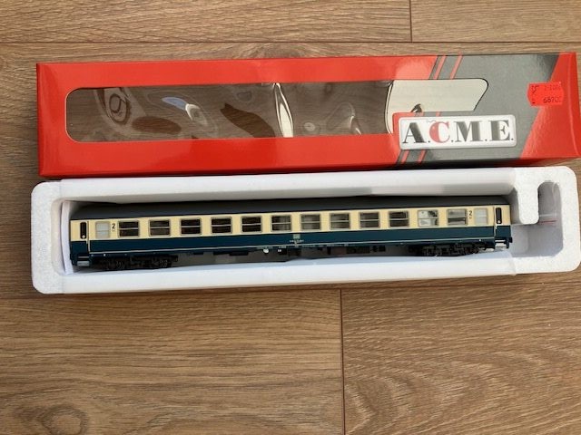 ACME 52244 Personvogn 2 kl BM e Iv V 51 80 22-70 496-0 DB Blå beige NY