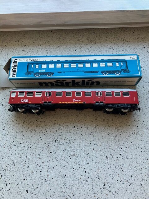 Märklin 4025 DSB Nærtrafikvogn . Meget flot Vogn Tror ikke den er Brugt, H0.