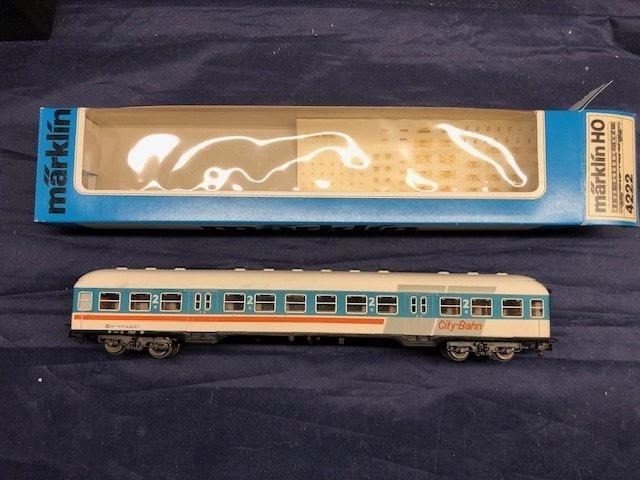 Märklin 4222 DB  2 kl City Bahn H0 Brugt.