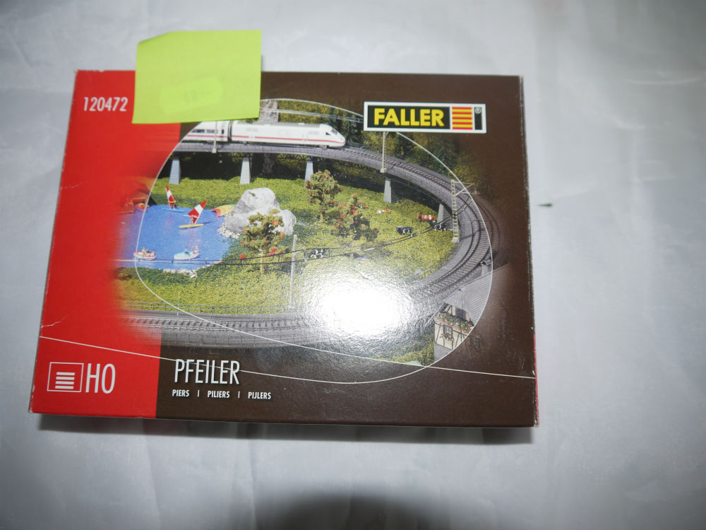 Faller 120472 6 Bropiller Ny sæt i æske H0..
