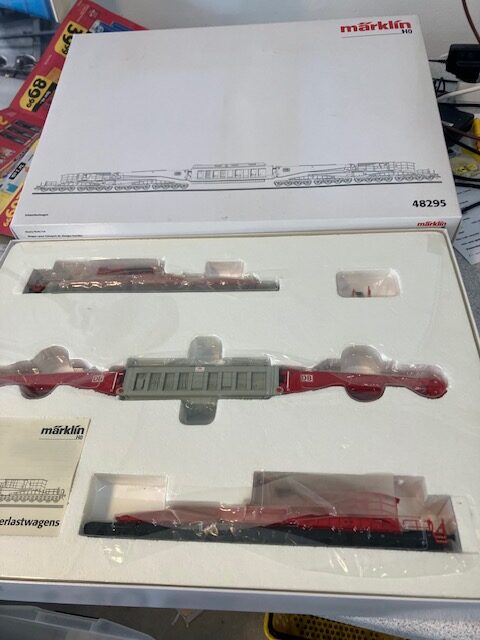 Märklin 48295 Sværdgodslastvogn Let Brugt Som Ny..  H0
