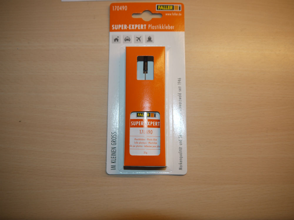 Faller 170490 Super lim fra Faller Ny i pakning.