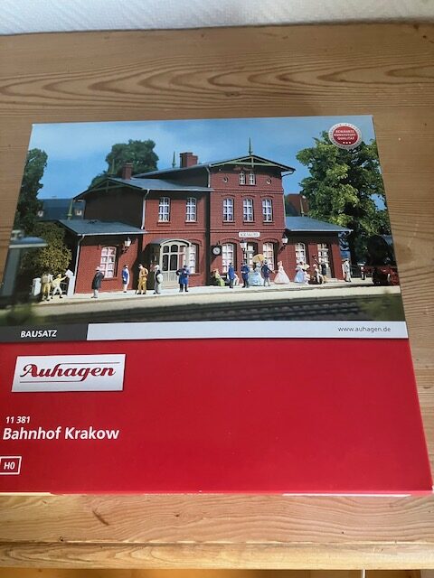 Auhagen 11381 Banegård Krakow  Byggesæt Nyt H0 Se Foto